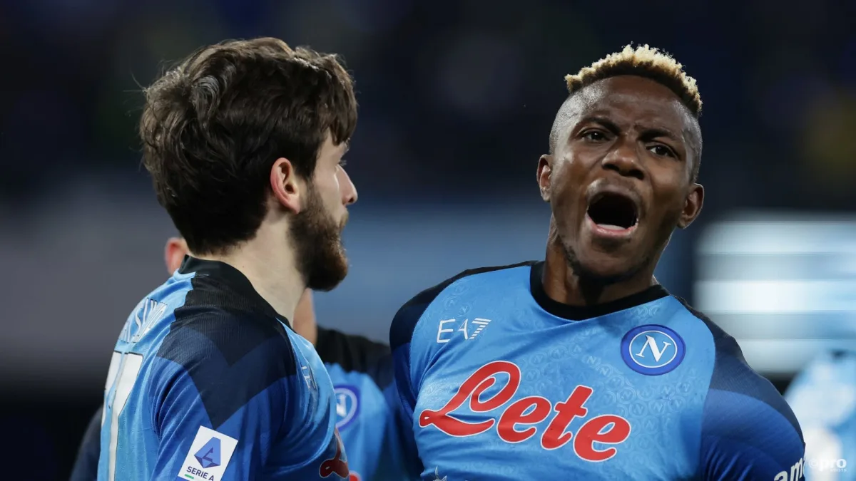 Victor Osimhen, Khvicha Kvaratskhelia, napoli, 2022/23