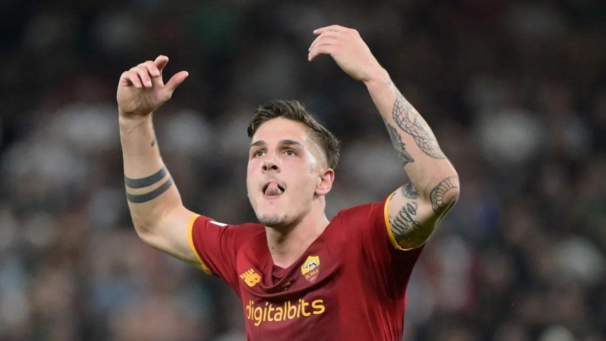 Nicolo Zaniolo, Roma, 2021-22