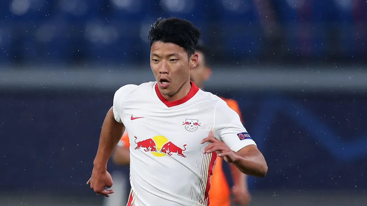 RB Leipzig striker Hee-chan Hwang