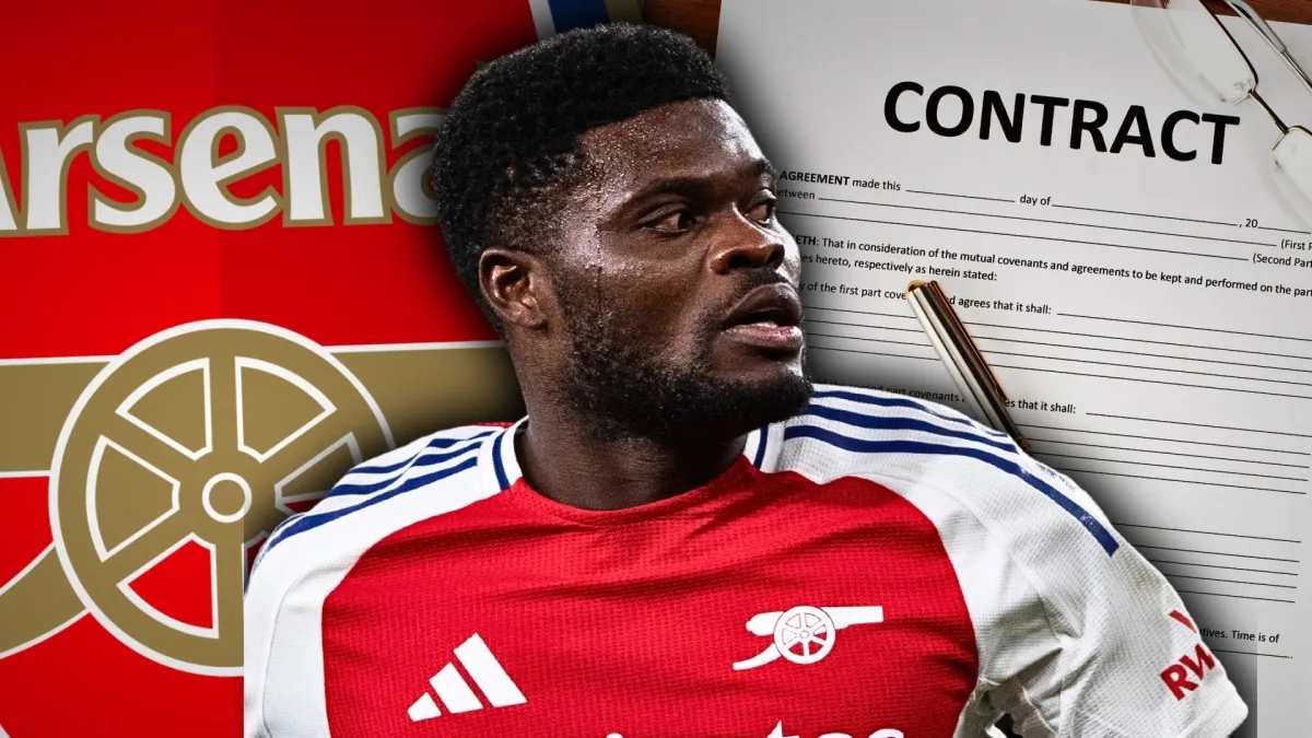 Thomas Partey, Arsenal, contract