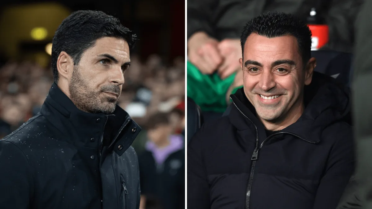 Mikel Arteta, Xavi, Arsenal, Barcelona, 2023/24