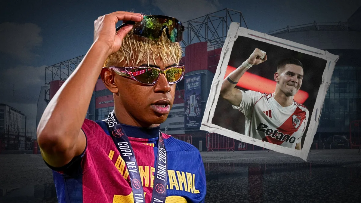 Lamine Yamal, Franco Mastantuono, Man Utd