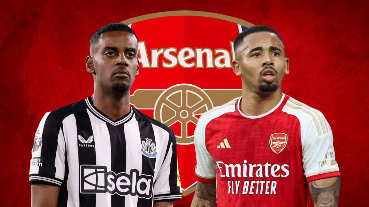 Alexander Isak, Gabriel Jesus, Arsenal, 2023/24