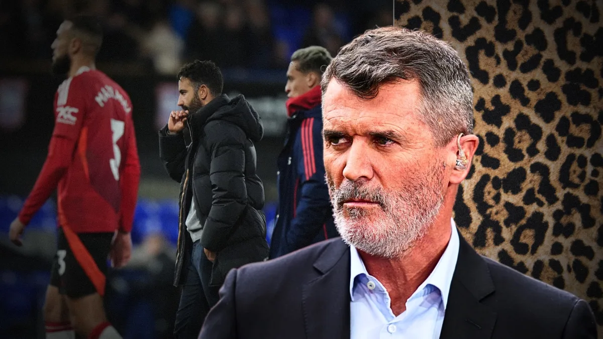 Roy Keane was critical of Man Utd following a 1-1 draw with Ipswich in Ruben Amorim's first match