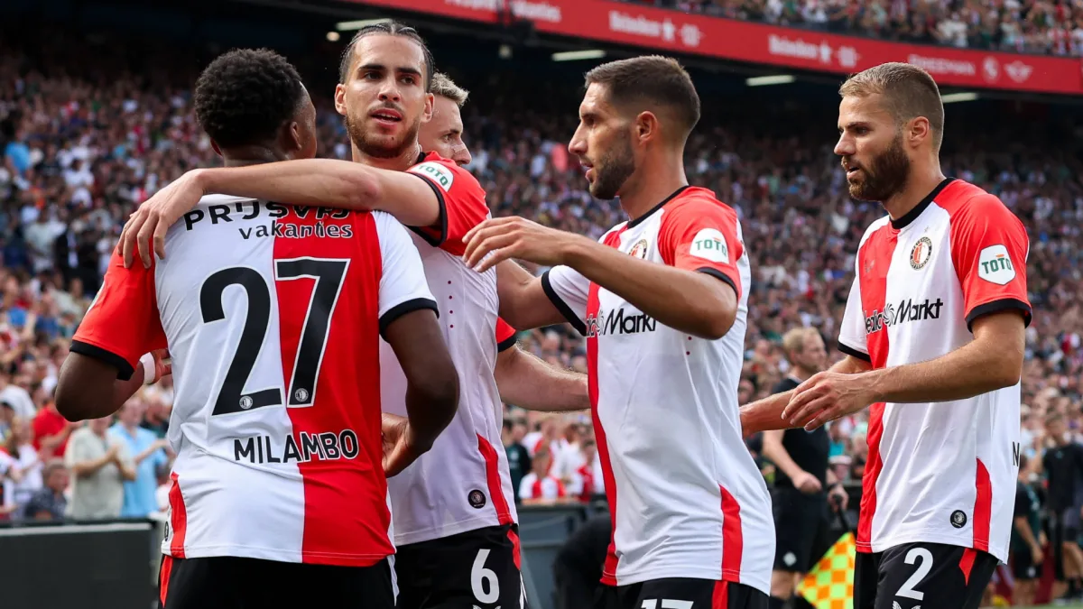 Ramiz Zerrouki, Antoni Milambo, Luka Ivanusec, Feyenoord