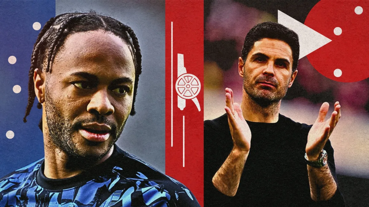 Raheem Sterling, Mikel Arteta, Arsenal