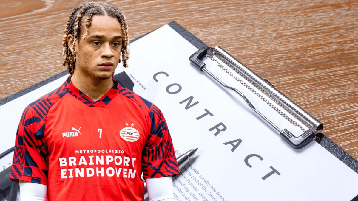 Xavi Simons, PSV, contract