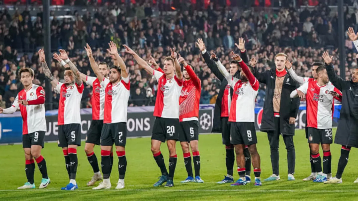 Mats Wieffer, Feyenoord, Team foto
