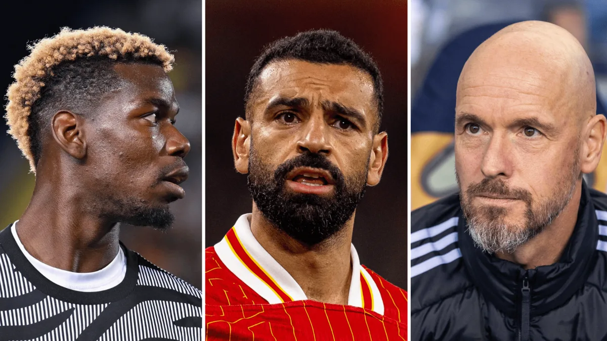 Paul Pogba, Mohamed Salah, Erik ten Hag