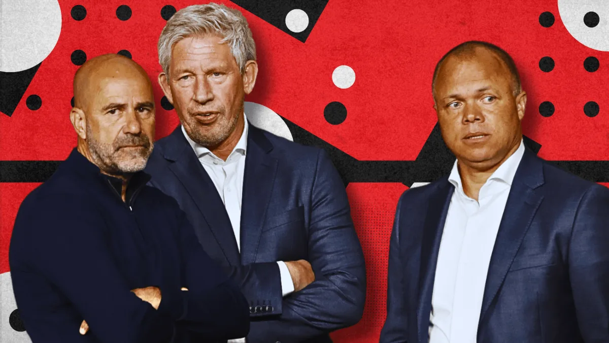 Peter Bosz, Marcel Brands, Earnest Stewart, PSV