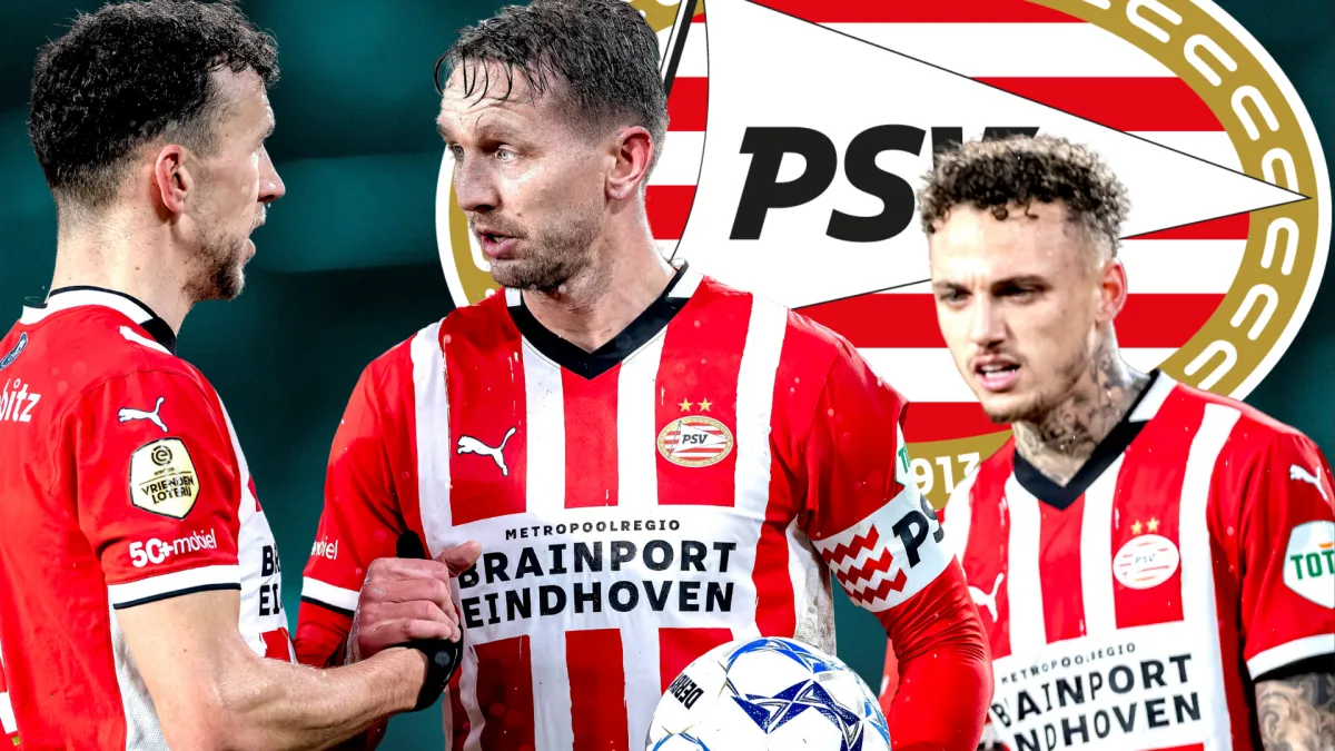 Ivan Perisic, Luuk de Jong, Noa Lang, PSV