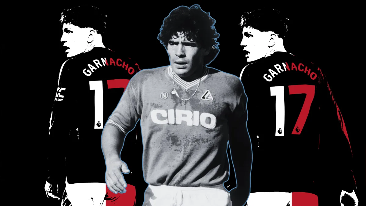 Alejandro Garnacho, Diego Maradona, Napoli, 2024/25