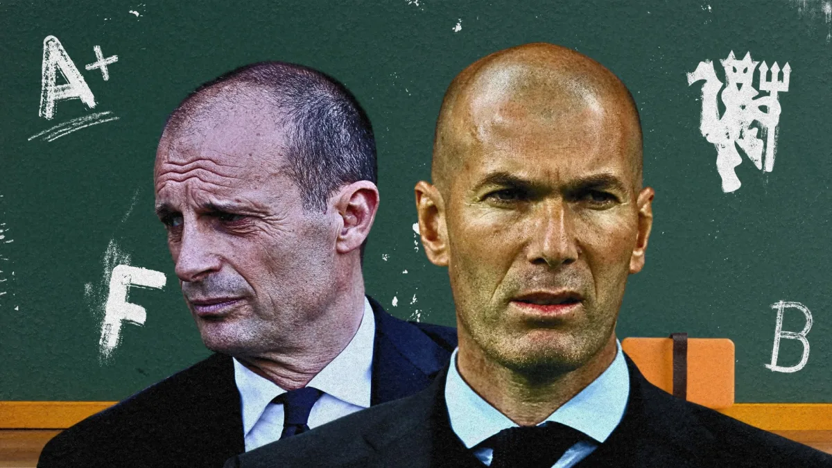 Max Allegri, Zinedine Zidane, Man Utd