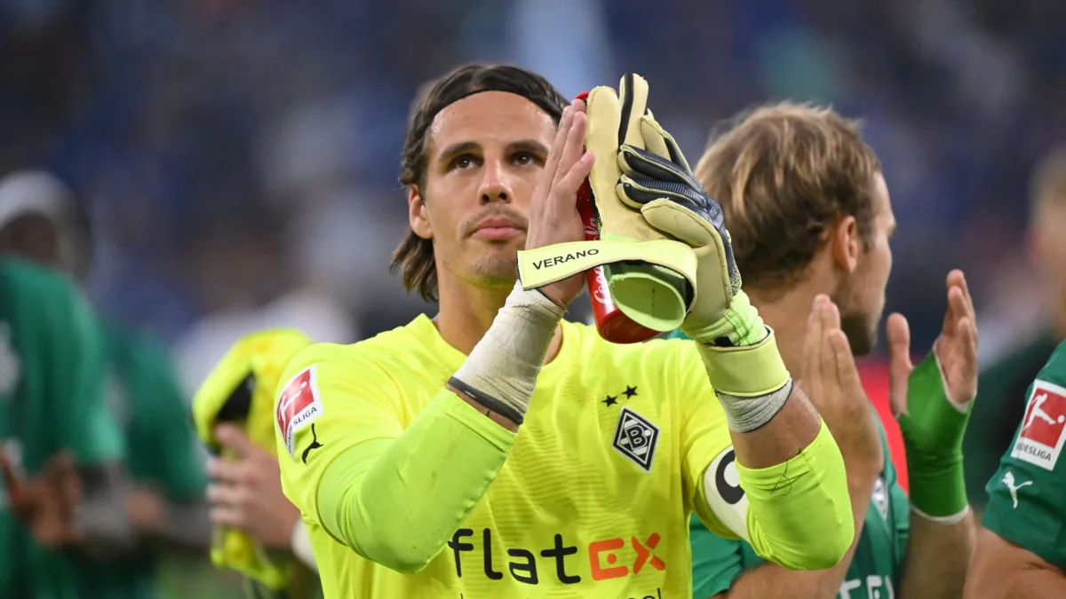 Yann Sommer in action for Borussia Monchengladbach