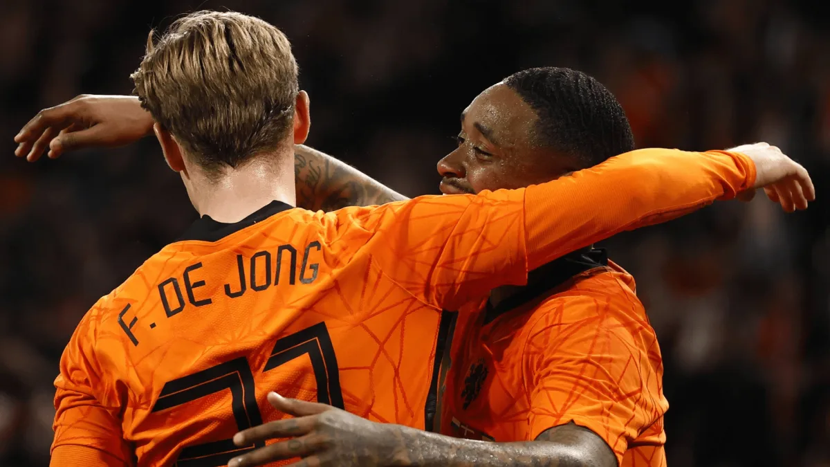 Steven Bergwijn, Frenkie de Jong, Oranje