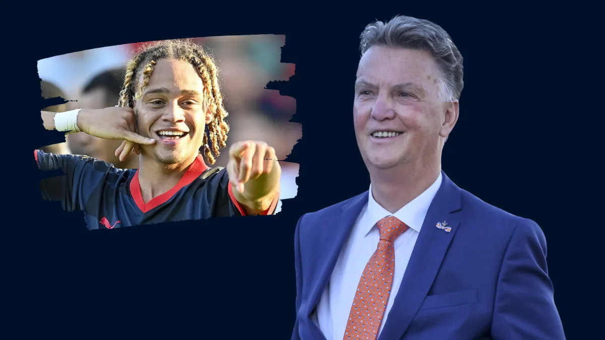 Xavi Simons, Louis van Gaal, Nederland, 2022