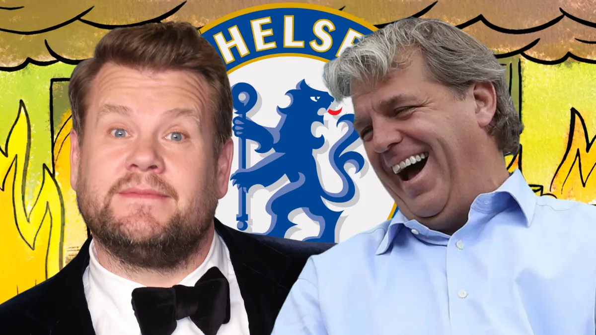 Todd Boehly, James Corden, Chelsea