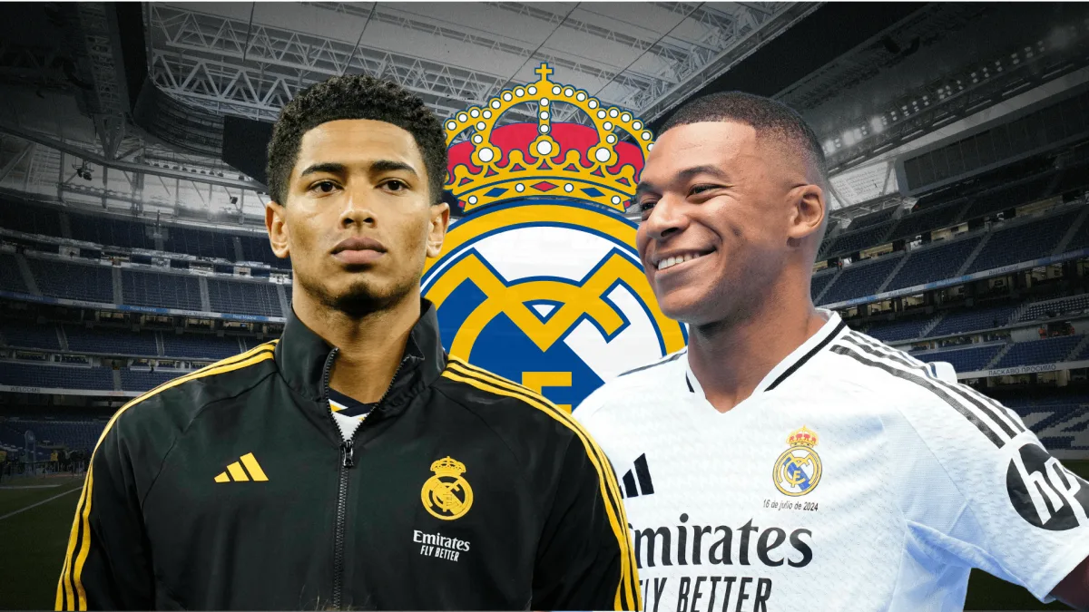 Jude Bellingham, Kylian Mbappe, Real Madrid