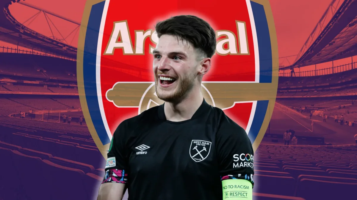 West Ham's Declan Rice has agreed personal terms with Arsenal