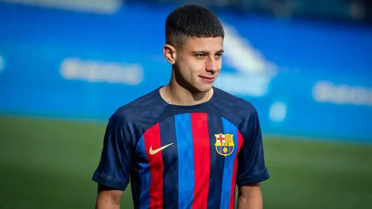 New Barcelona youngster Lucas Roman.