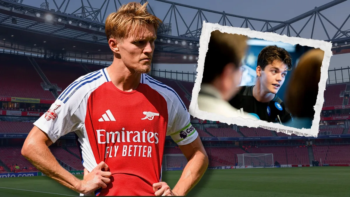 Martin Odegaard, Sverre Nypan, Arsenal, Rosenborg, 2024