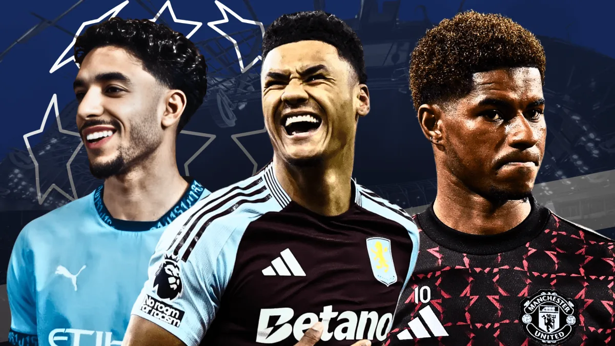 Champions League Omar Marmoush Ollie Watkins Marcus Rashford