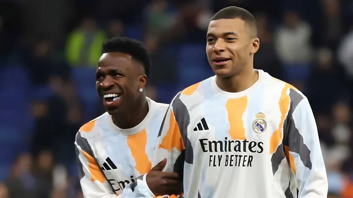 Vinicius Jr, Kylian Mbappe, Real Madrid, 2024/25