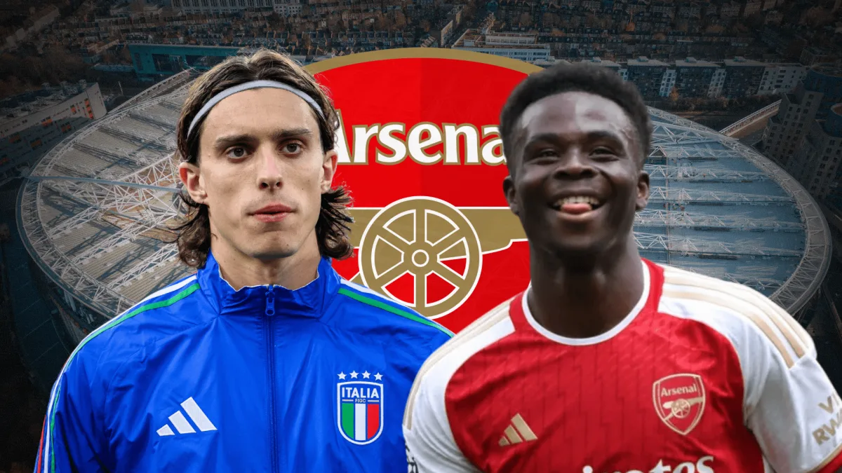 Riccardo Calafiori, Bukayo Saka, Arsenal