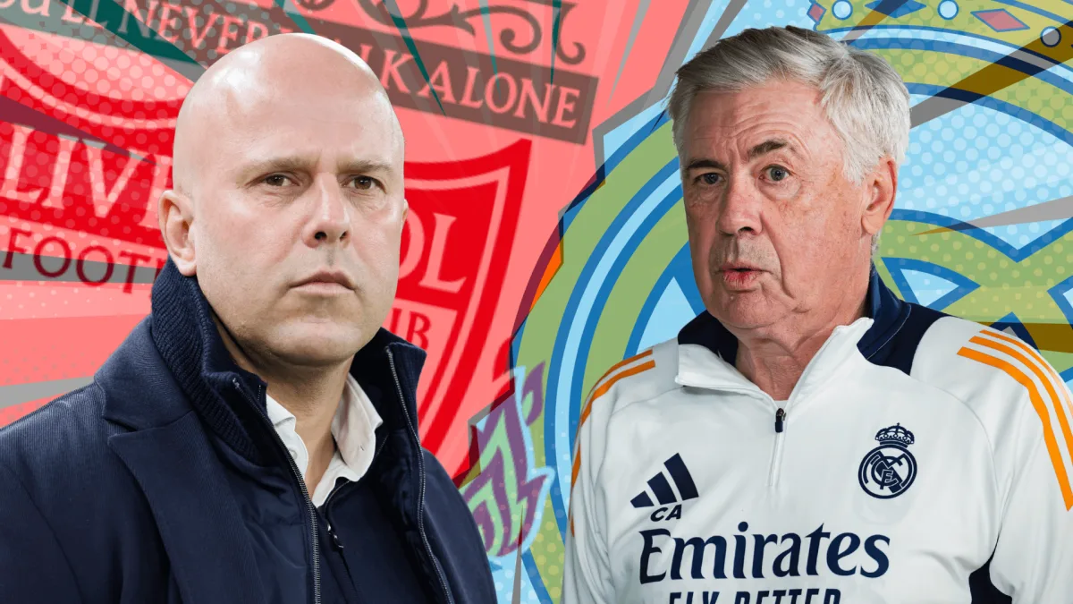 Arne Slot, Carlo Ancelotti, Liverpool, Real Madrid