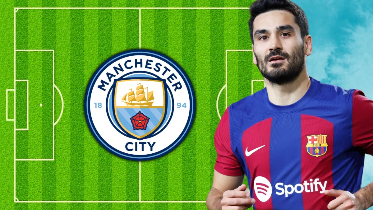 Line-up Ilkay Gundogan Man City