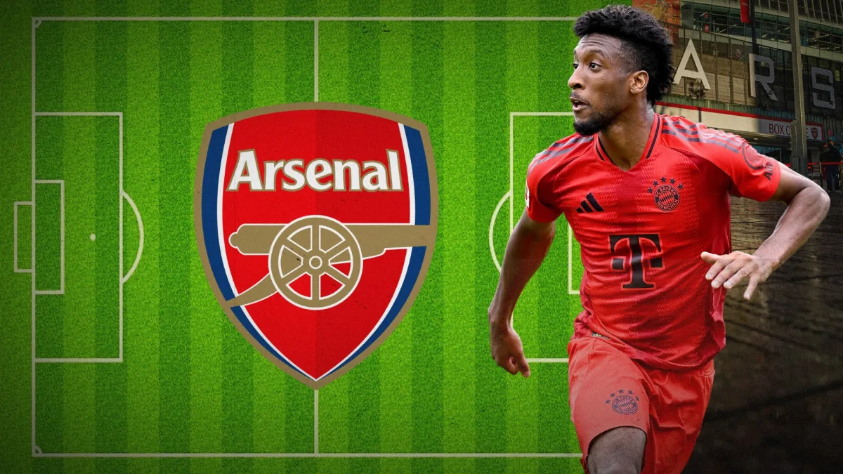 Line-up Coman Arsenal