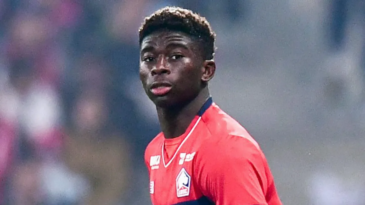 Lille youngster Carlos Baleba