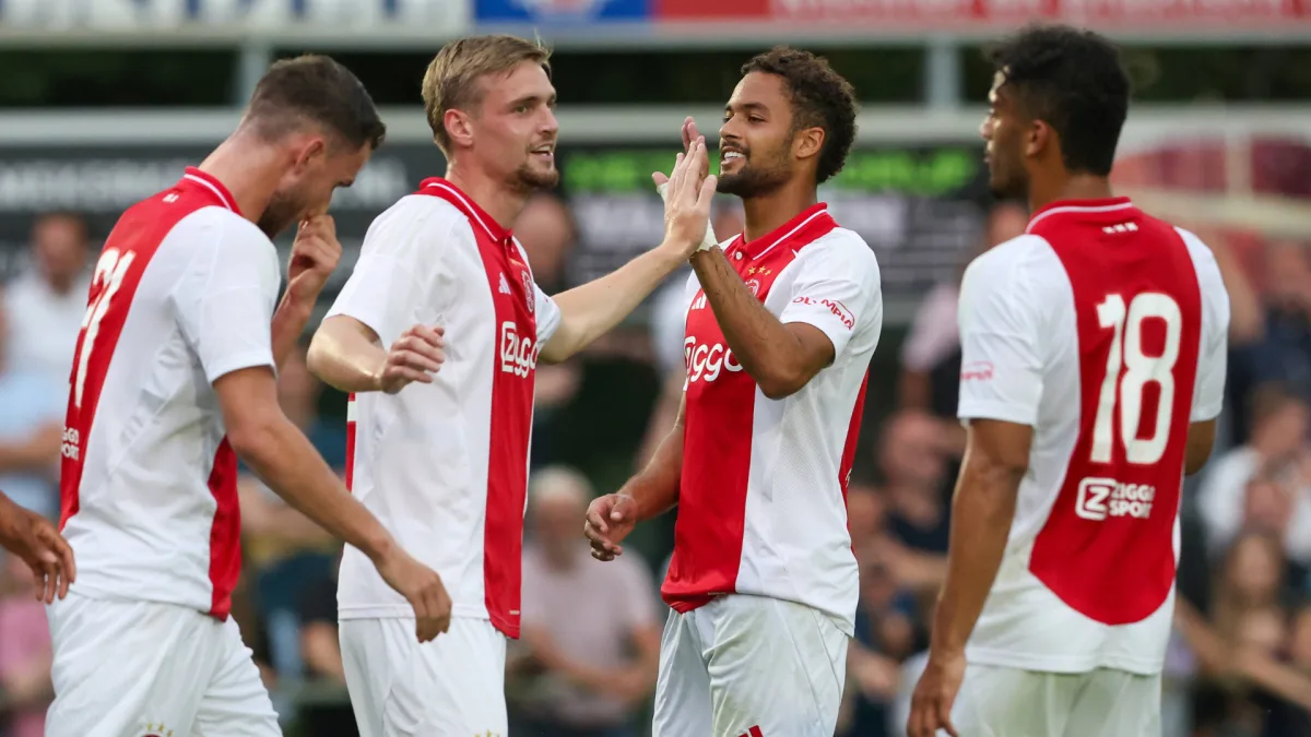 Van den Boomen, Taylor, Rensch, Wijndal, Ajax