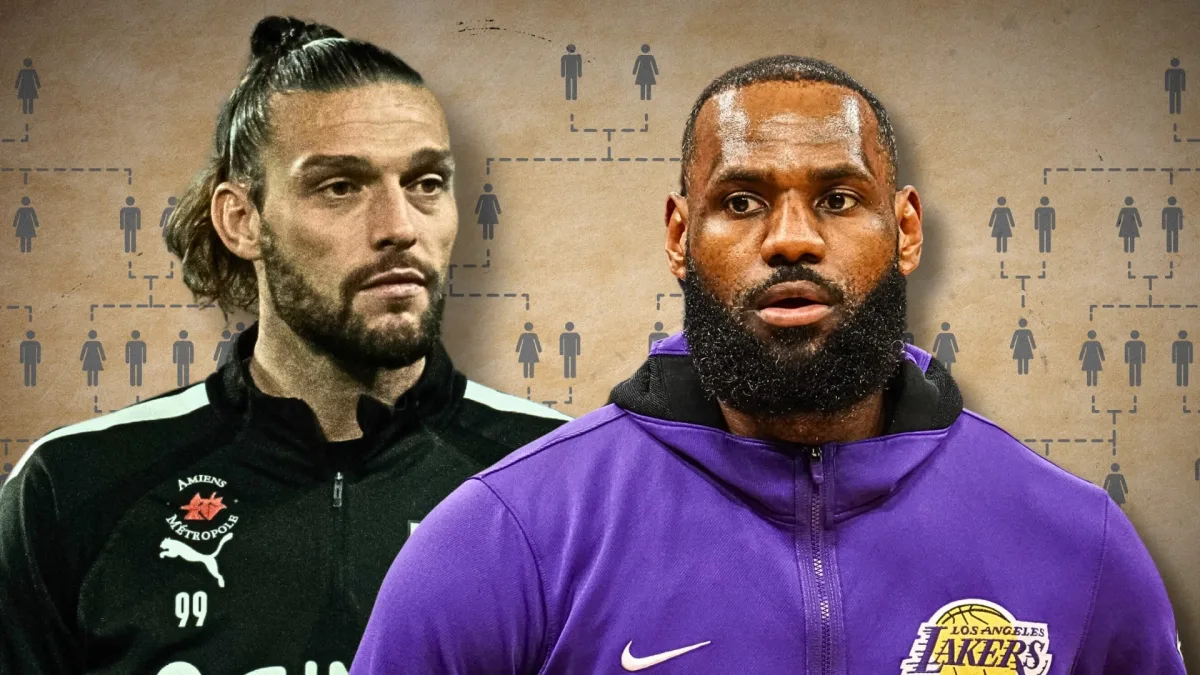 Andy Carroll, LeBron James