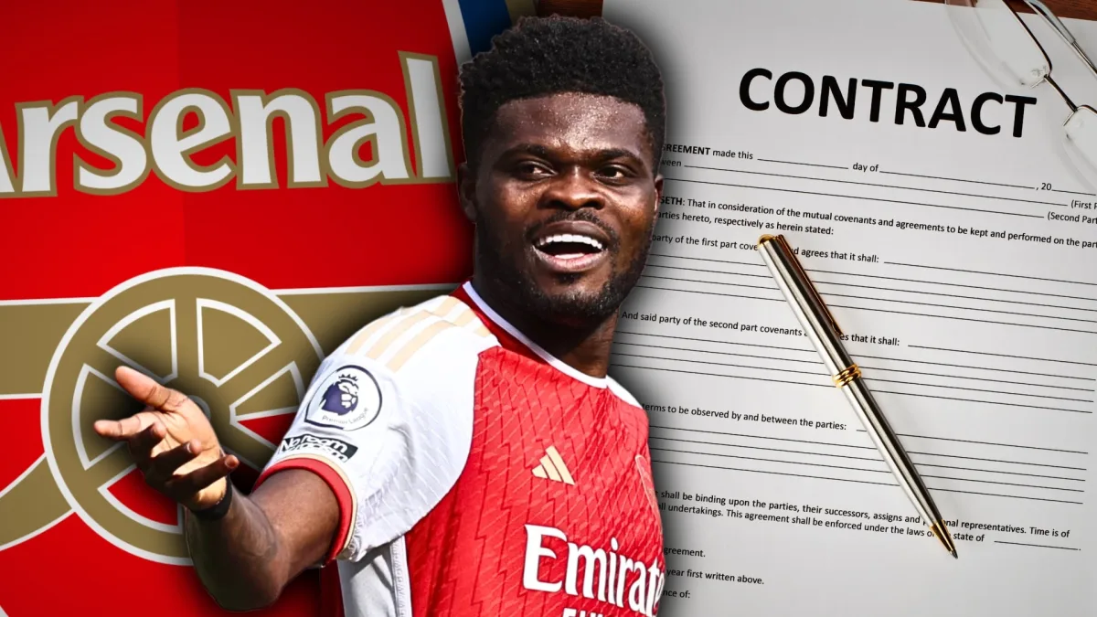 Thomas Partey, Arsenal, contract