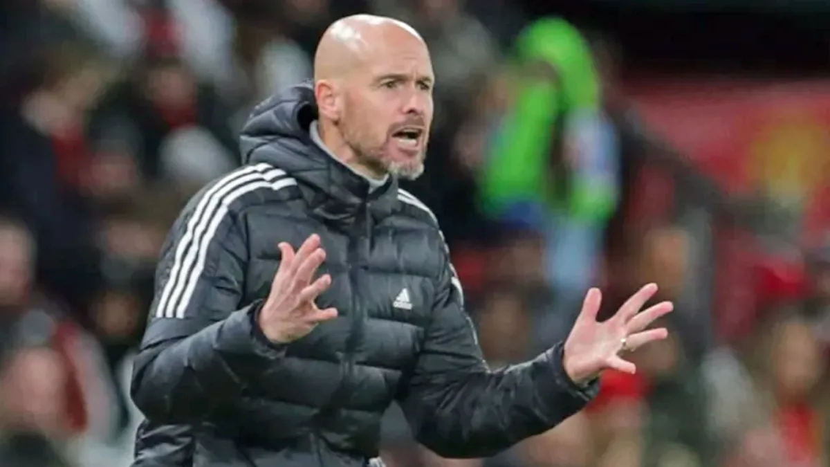 Man Utd manager Erik ten Hag.