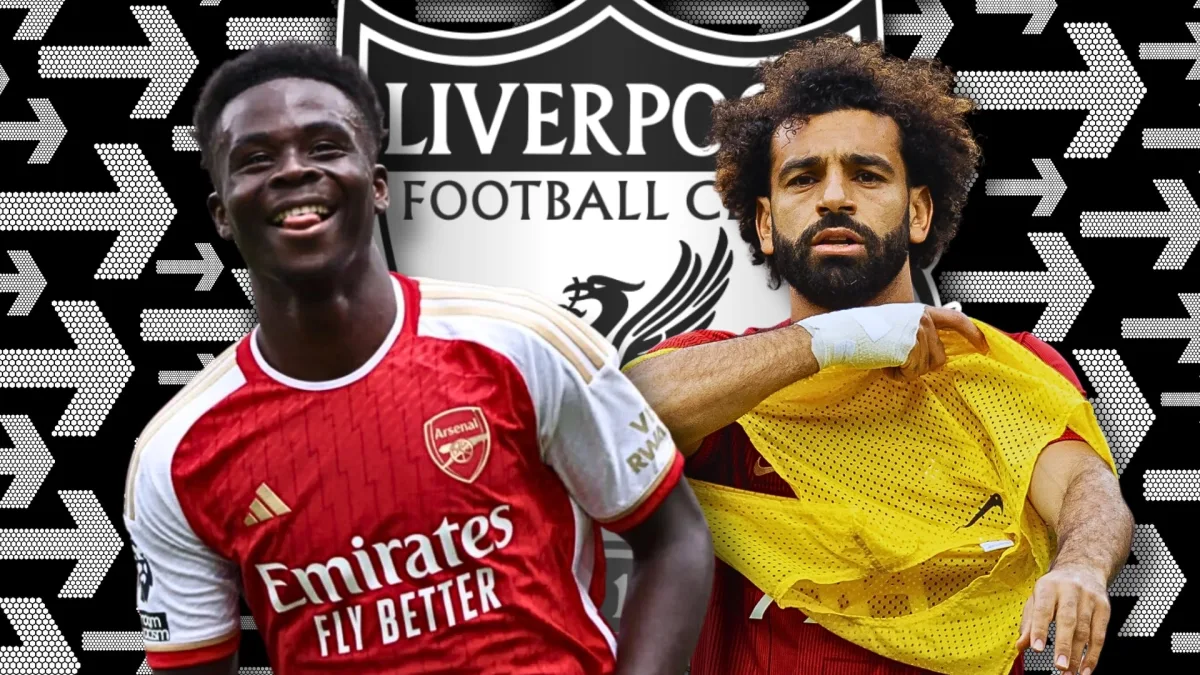 Bukayo Saka, Arsenal, Mohamed Salah, Liverpool