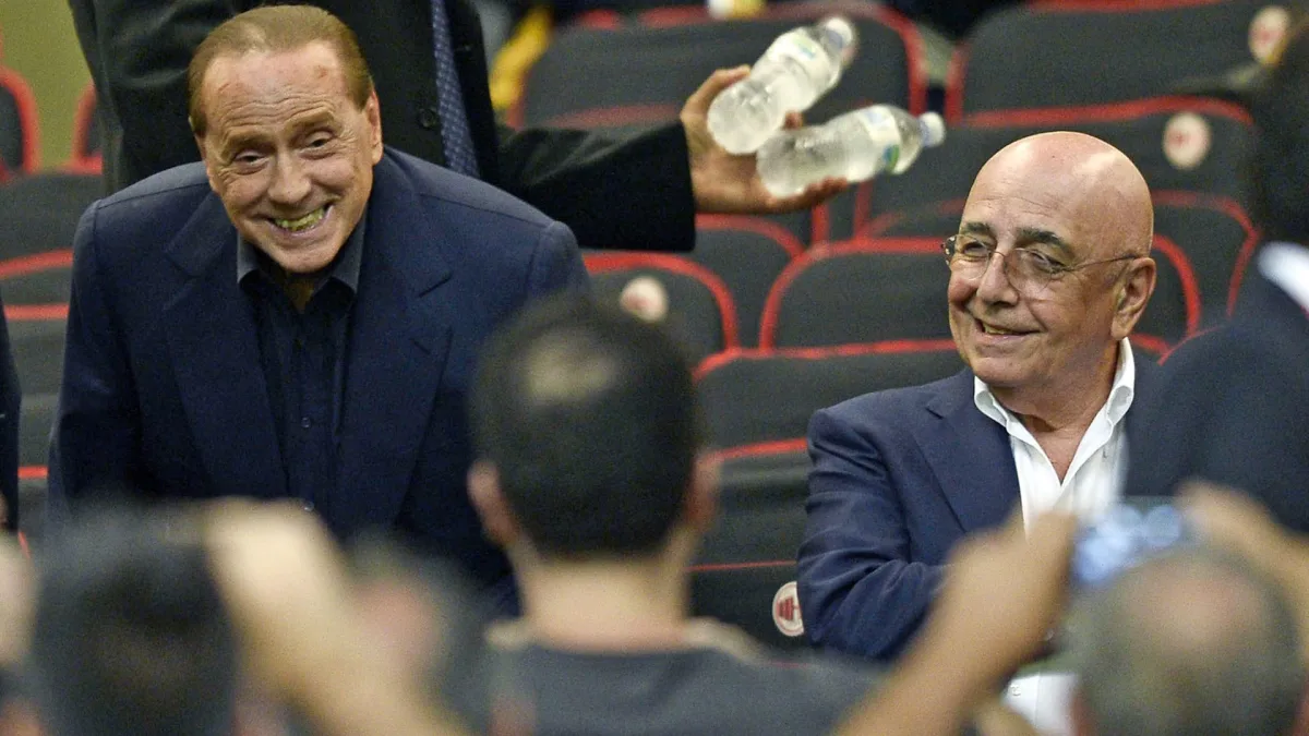 Silvio Berlusconi and Adriano Galliani reunited at Monza.