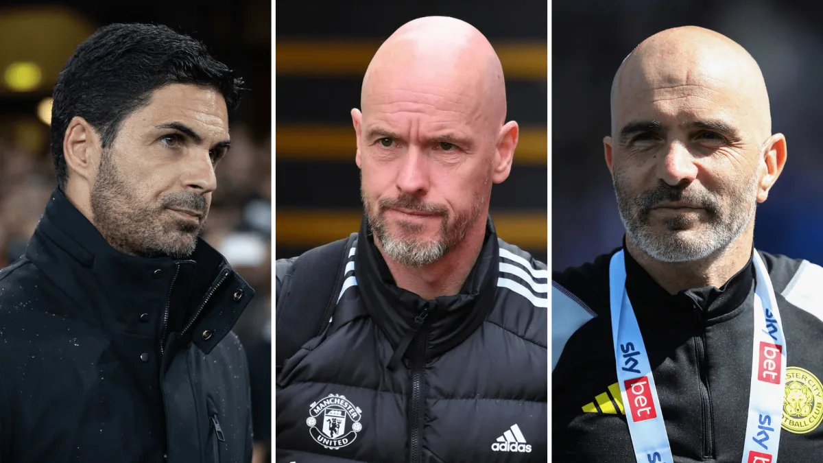 Mikel Arteta, Erik ten Hag, Enzo Maresca