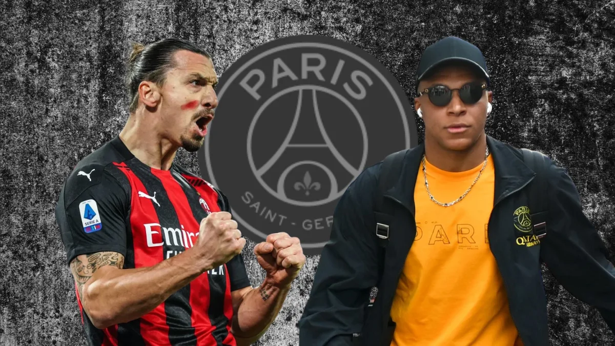 Zlatan Ibrahimovic, Kylian Mbappe