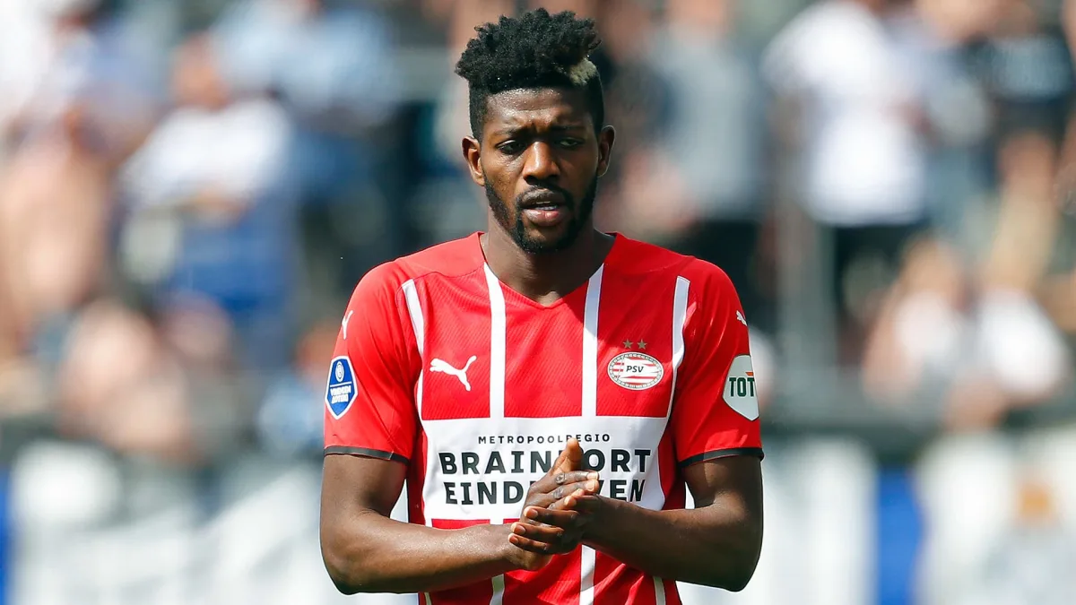 Ibrahim Sangare in action for PSV Eindhoven