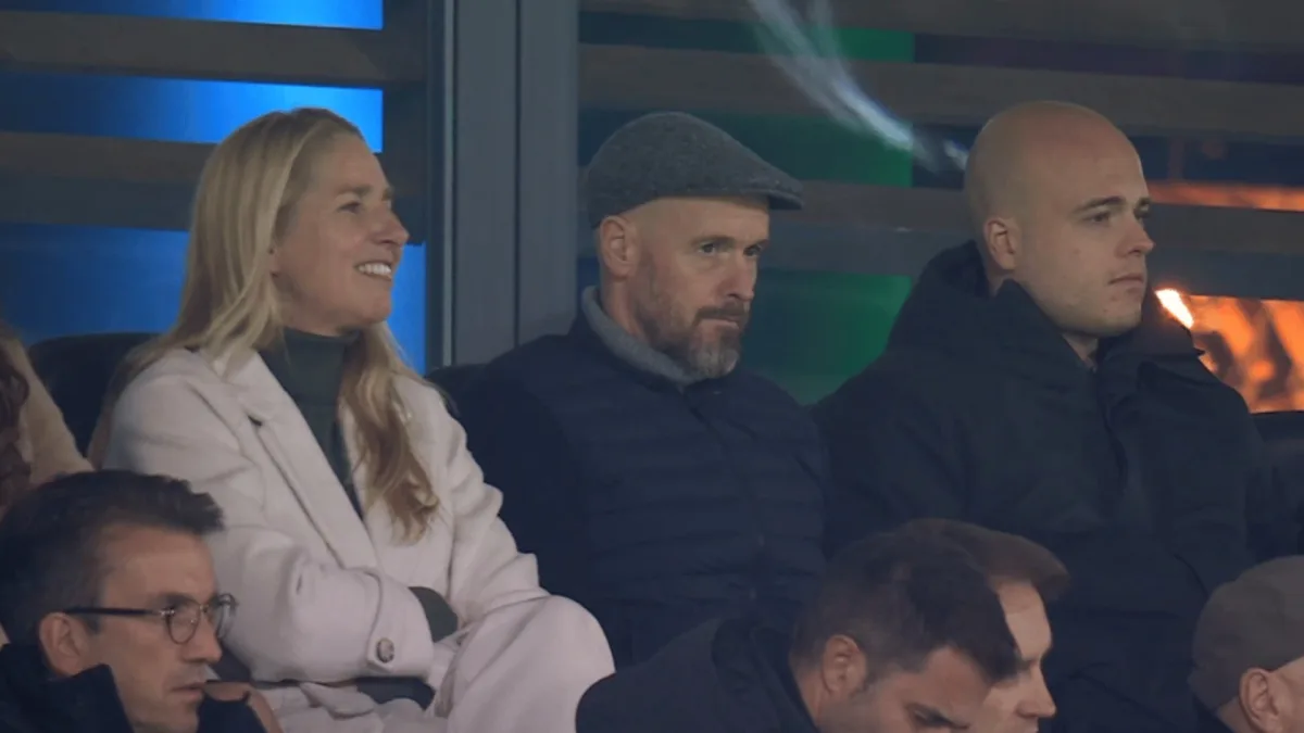 Erik ten Hag, former Man Utd manager, watches Heracles vs NAC Bread