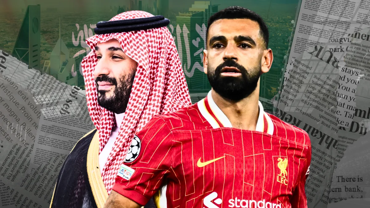 Mohamed Salah and Mohammed Bin Salman