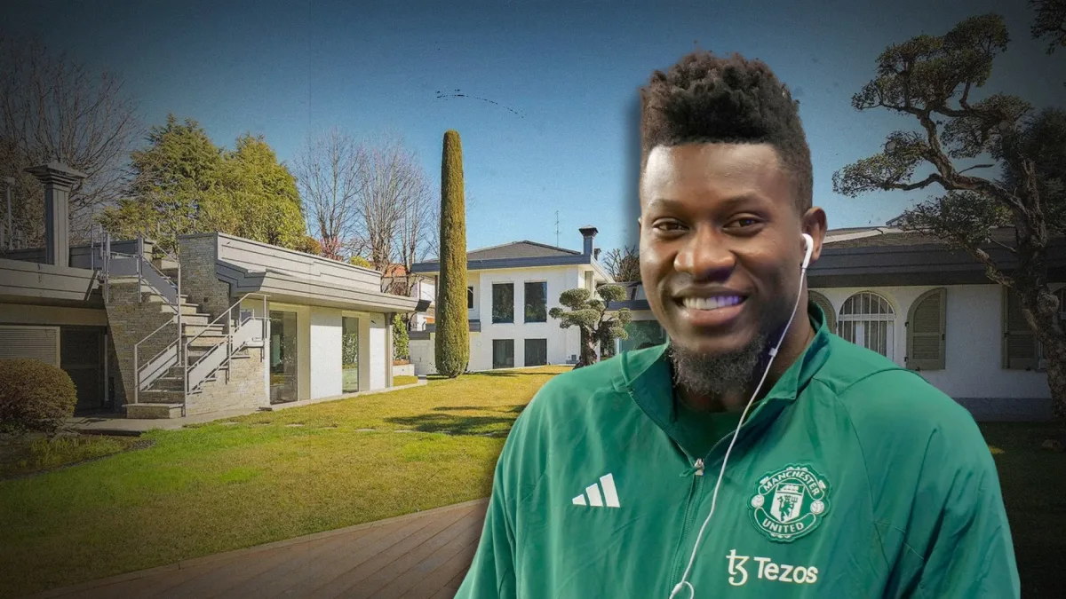 Andre Onana has reportedly bought a €6.5m house in Milan