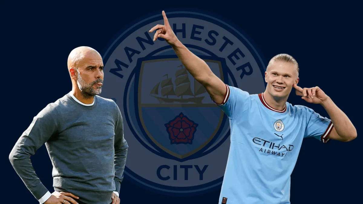 Josep Guardiola, Erling Braut Haaland, Manchester City, 2022/23