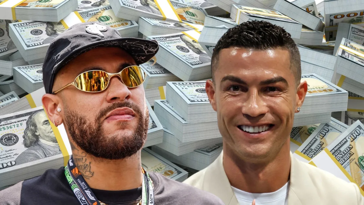 Neymar, Cristiano Ronaldo, money