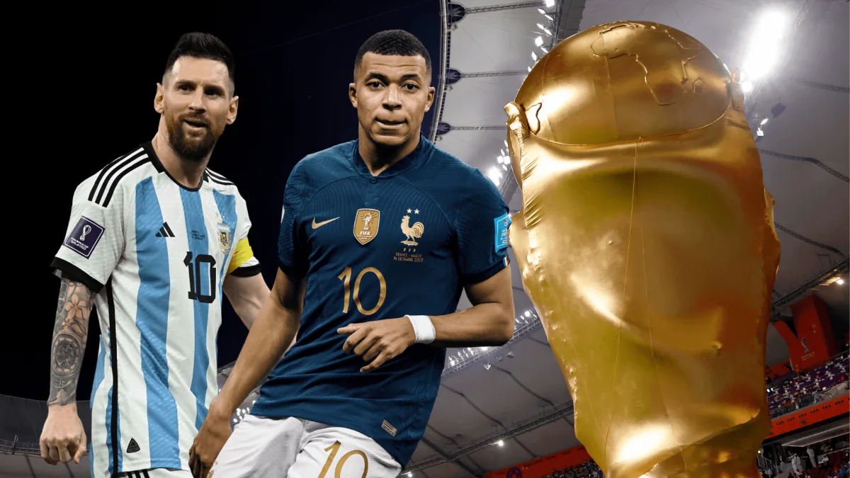 Messi and Mbappe/World Cup