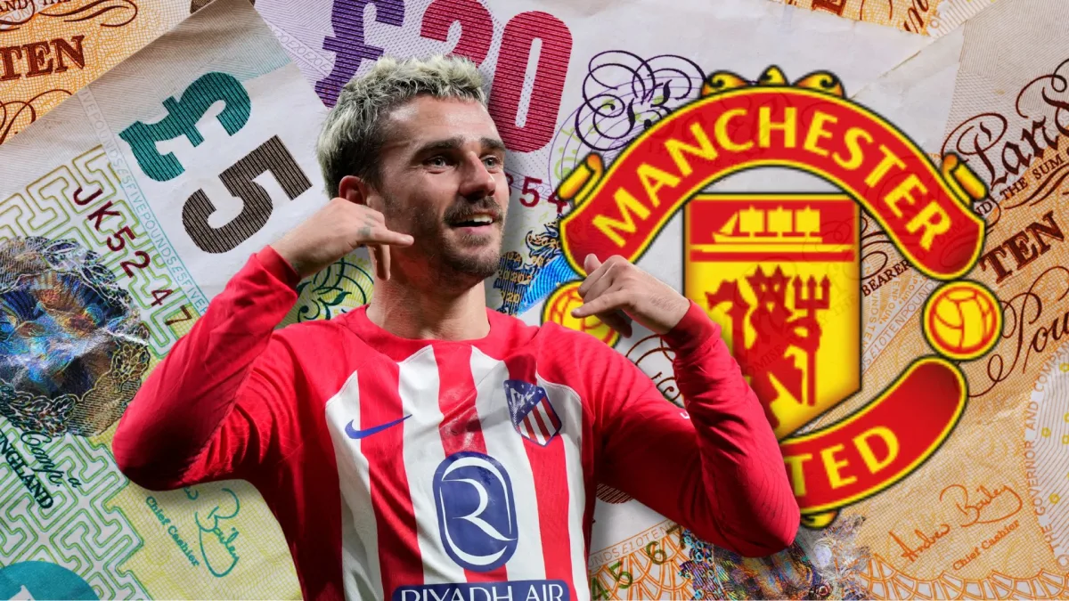 Antoine Griezmann has been linked with Man Utd