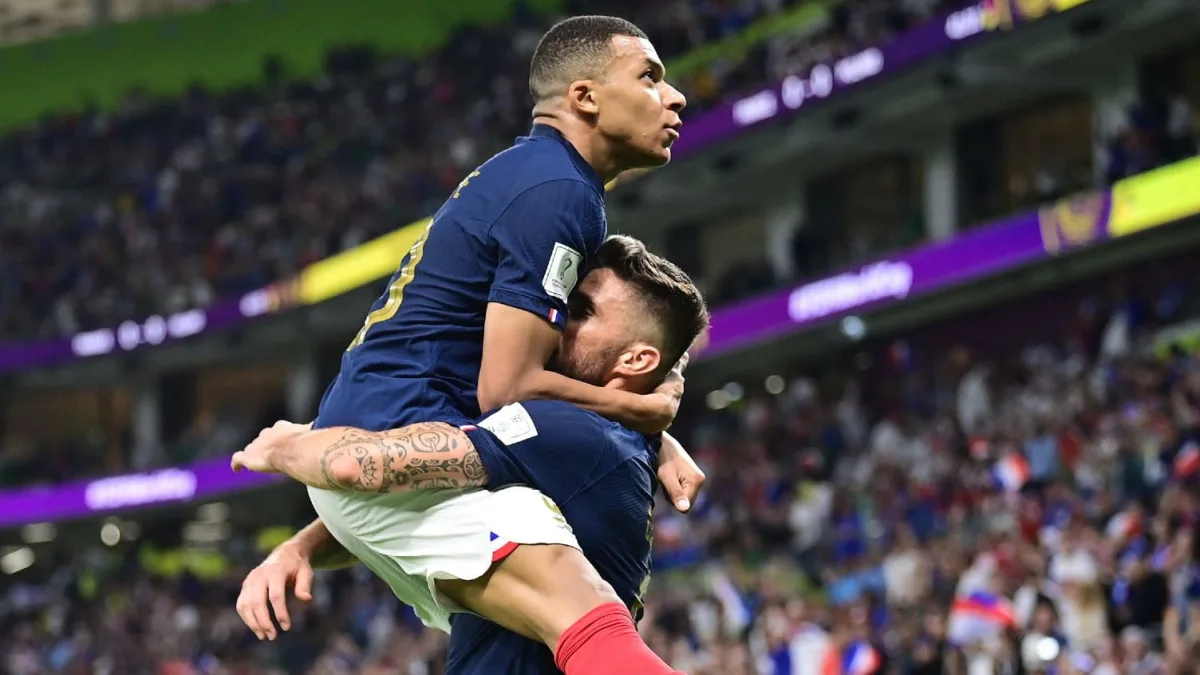 Kylian Mbappe, Olivier Giroud, France, World Cup 2022