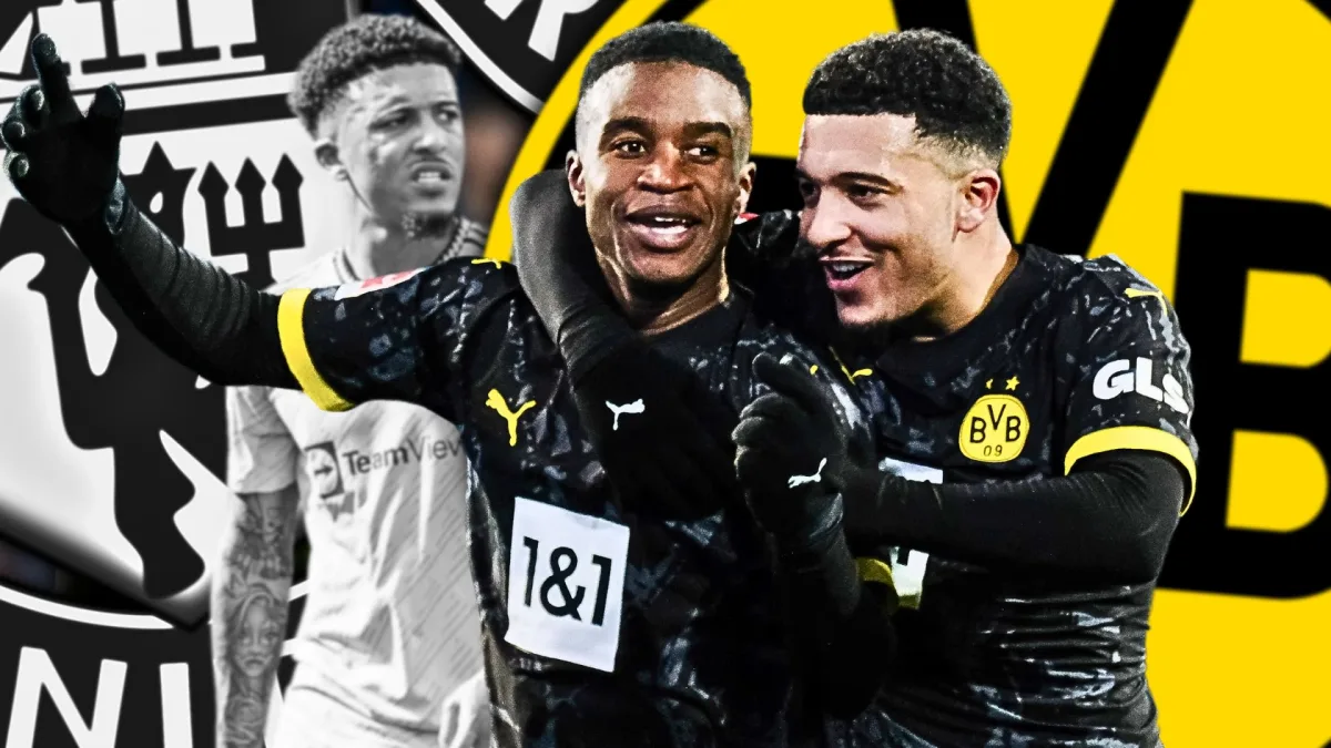 Jadon Sancho, Youssoufa Moukoko, Man Utd, Borussia Dortmund